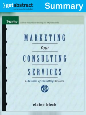cover image of Marketing Your Consulting Service (Summary)